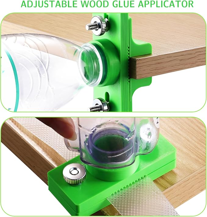 6-Piece Adjustable Woodworking Glue Spreader & Edge Banding Tool Set