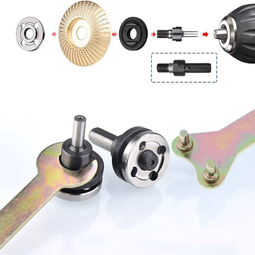 Drill Convert into Grinder Set